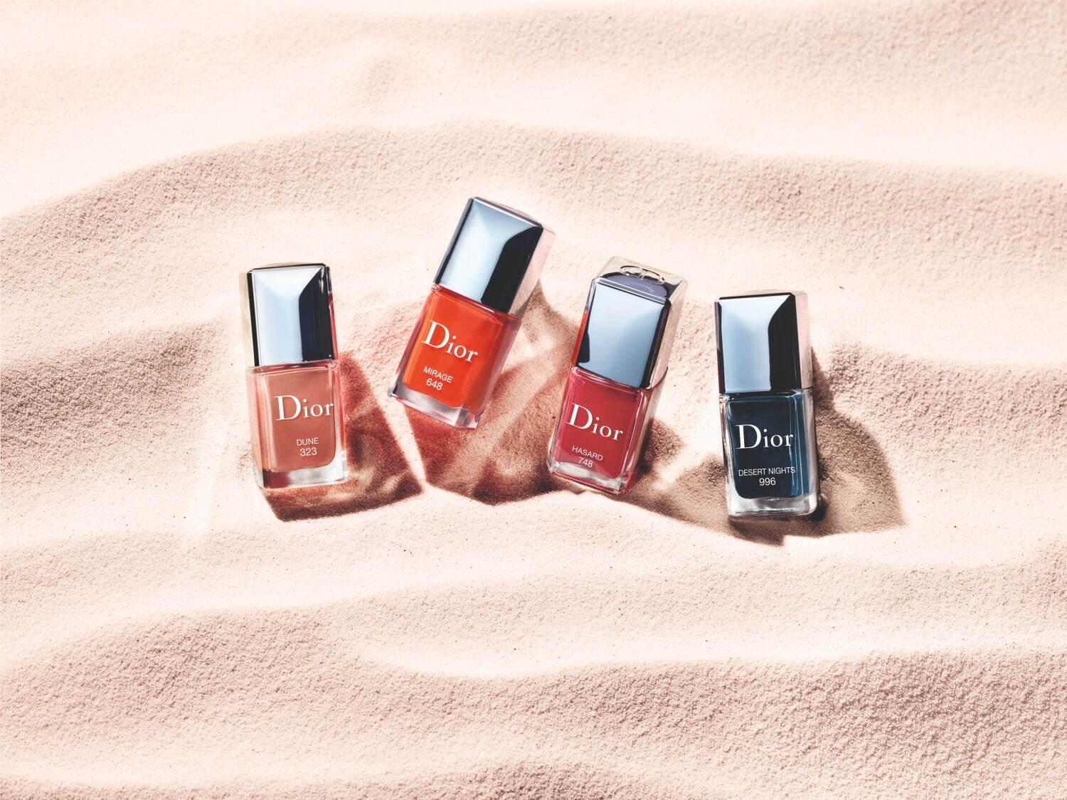 2021 Dior Summer Dune - Dior Vernis 323, 648, 748, 996