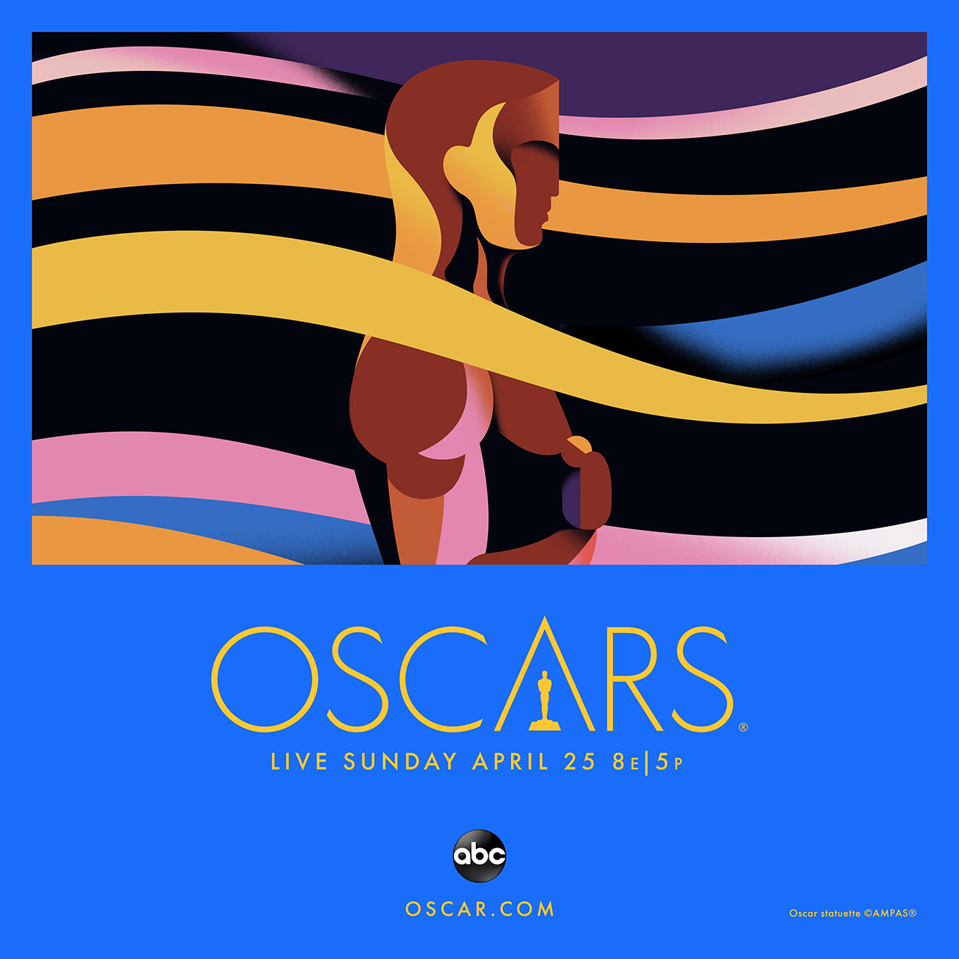 93rd Oscars’ campaign art by Petra Eriksson