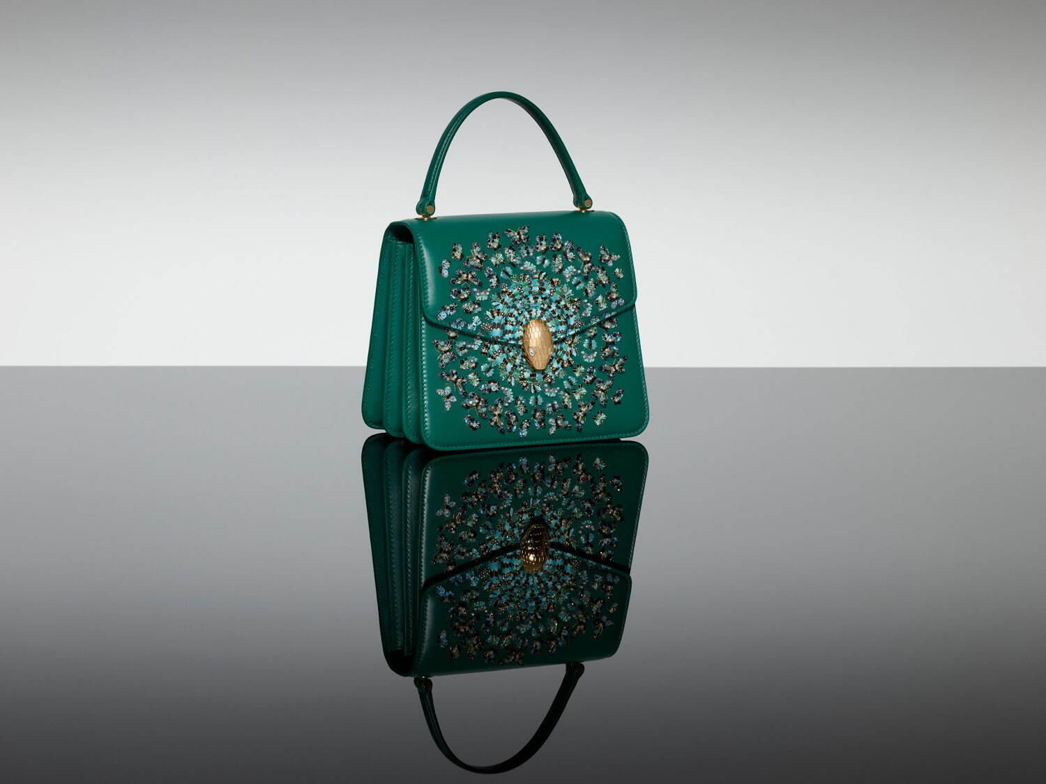 Bvlgari x Mary Katrantzou Serpenti Metamorphosis bag (Bvlgari)