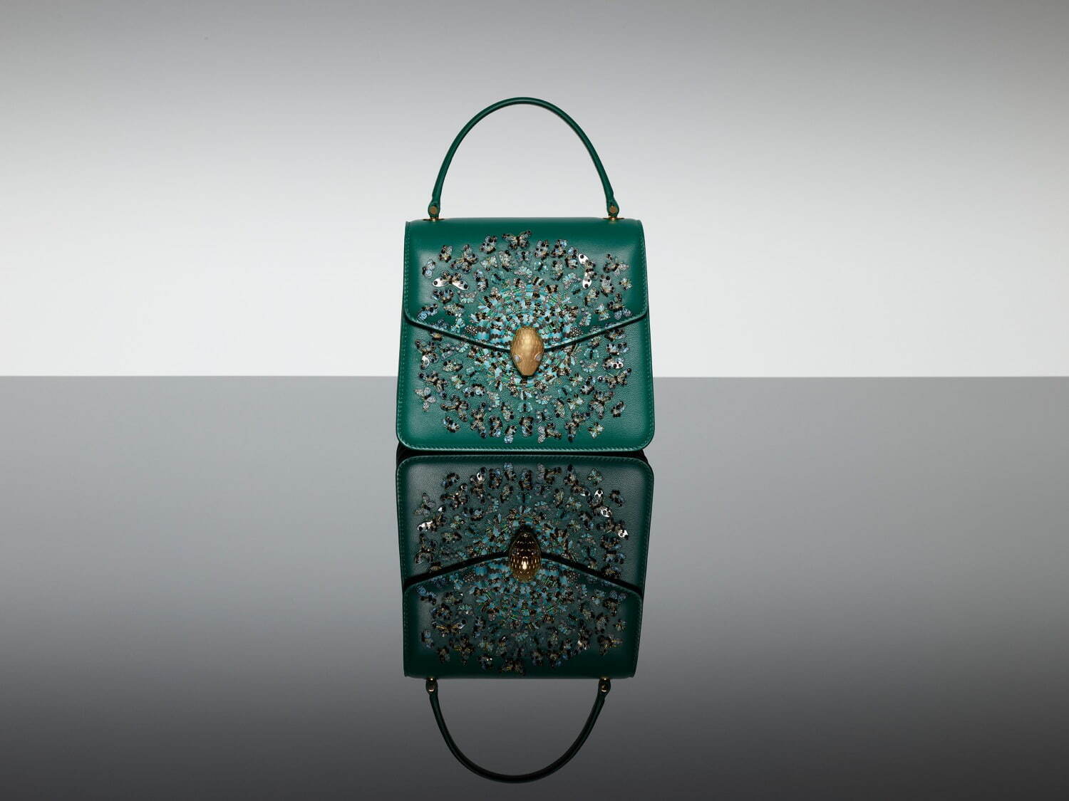 Bvlgari x Mary Katrantzou Serpenti Metamorphosis bag