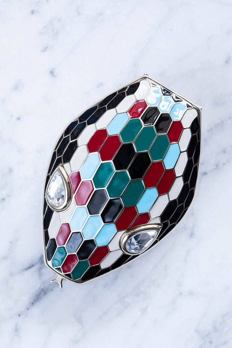 Bvlgari x Mary Katrantzou Serpenti Metamorphosis minaudière