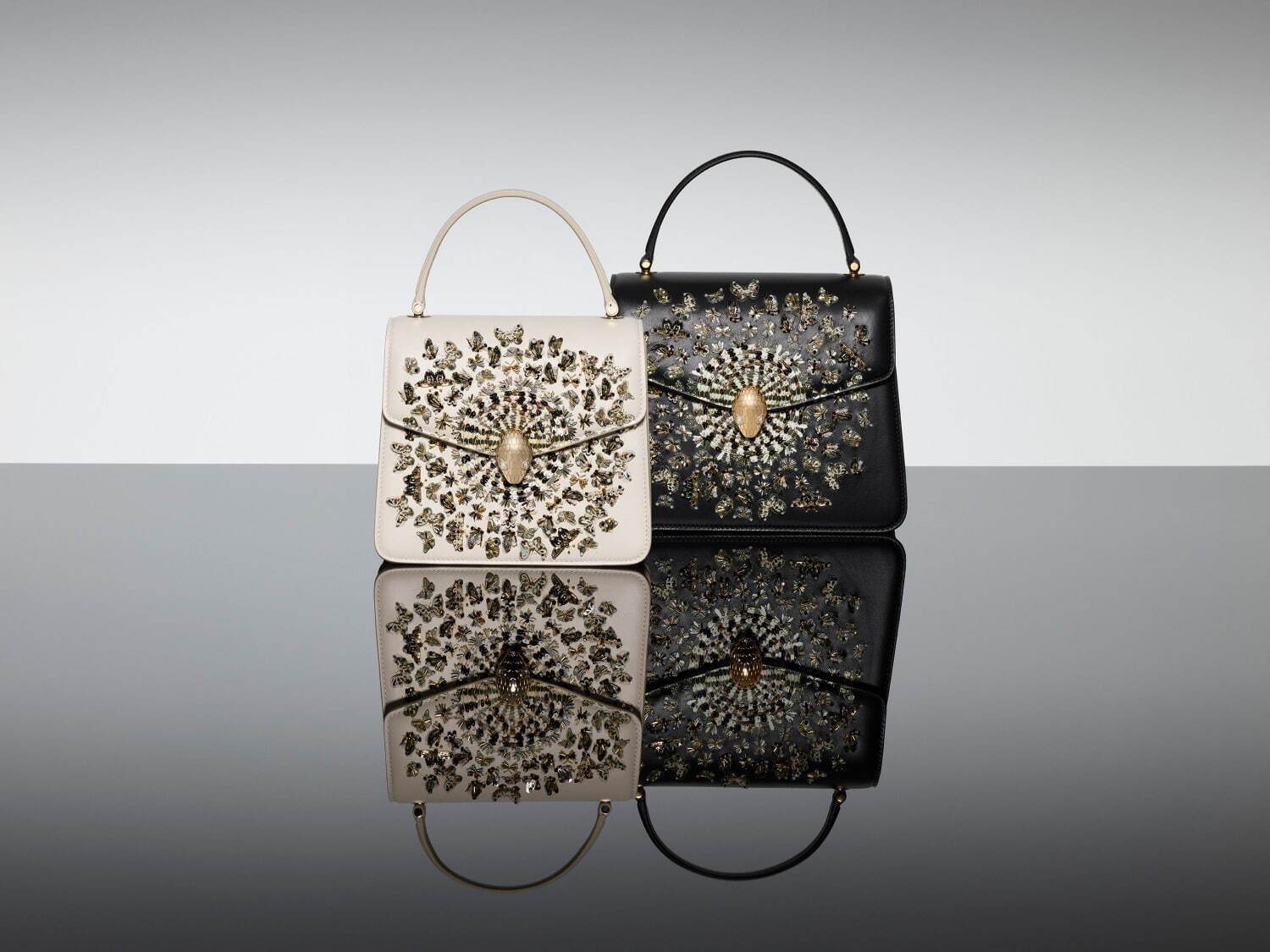 Bvlgari x Mary Katrantzou Serpenti Metamorphosis bag