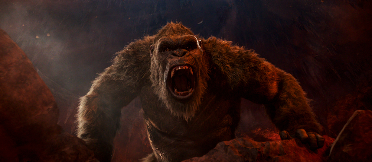 KONG in Warner Bros. Pictures’ and Legendary Pictures’ action adventure “GODZILLA VS. KONG,” a Warner Bros. Pictures and Legendary Pictures release.