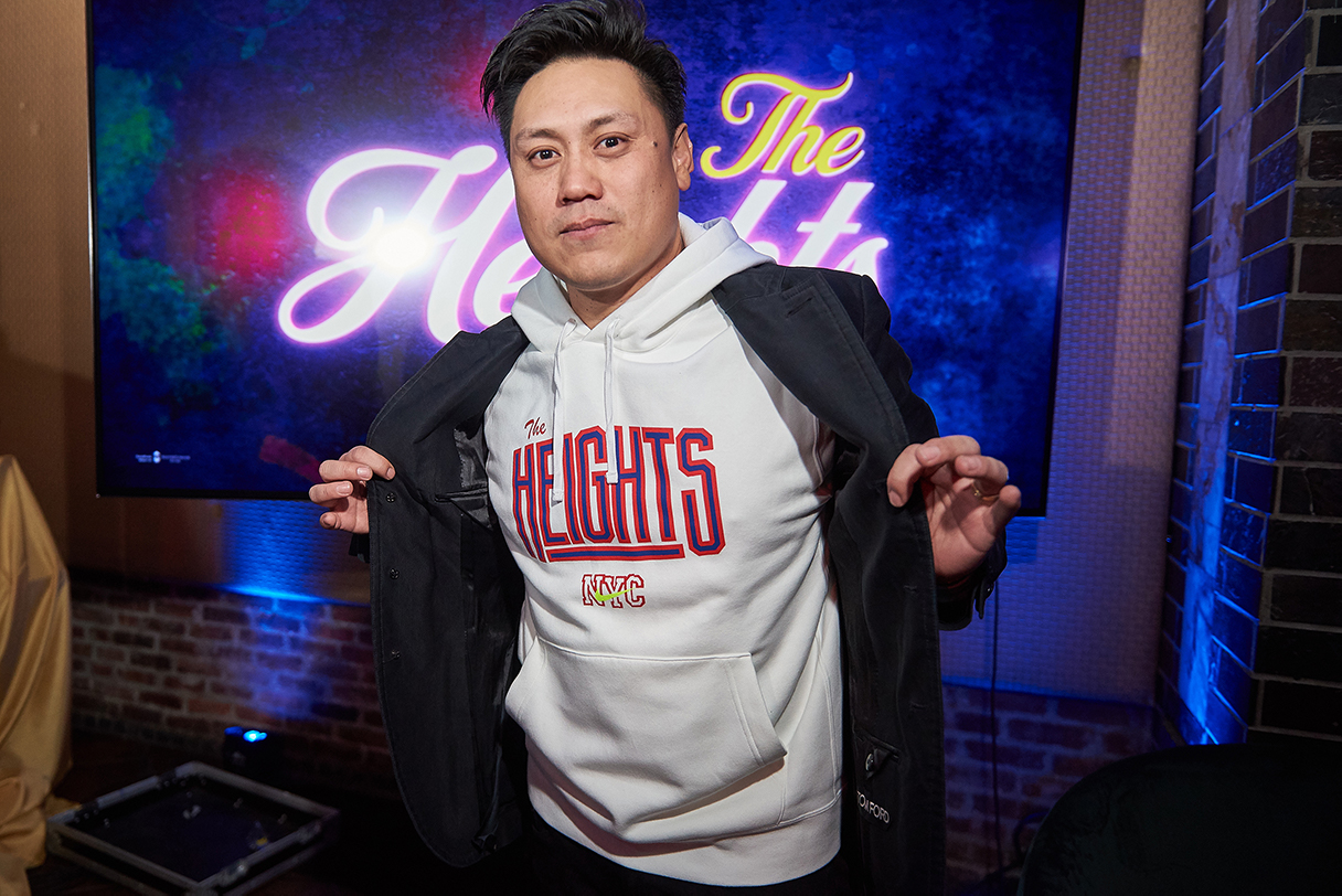 Warner Bros. Pictures trailer launch event for IN THE HEIGHTS, 809 Restaurant & Lounge, WASHINGTON HEIGHTS, NY, USA- 11 Dec 2019 JON CHU