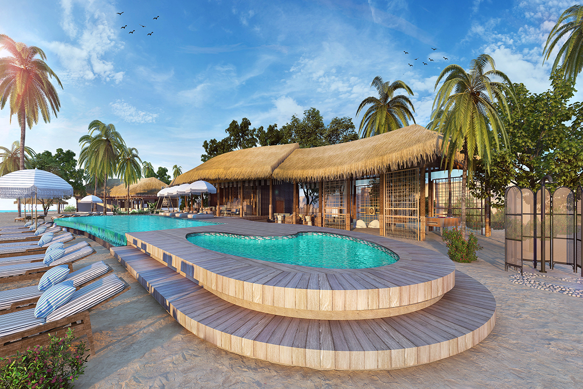 Le Méridien Maldives Resort - Outdoor Main Pool