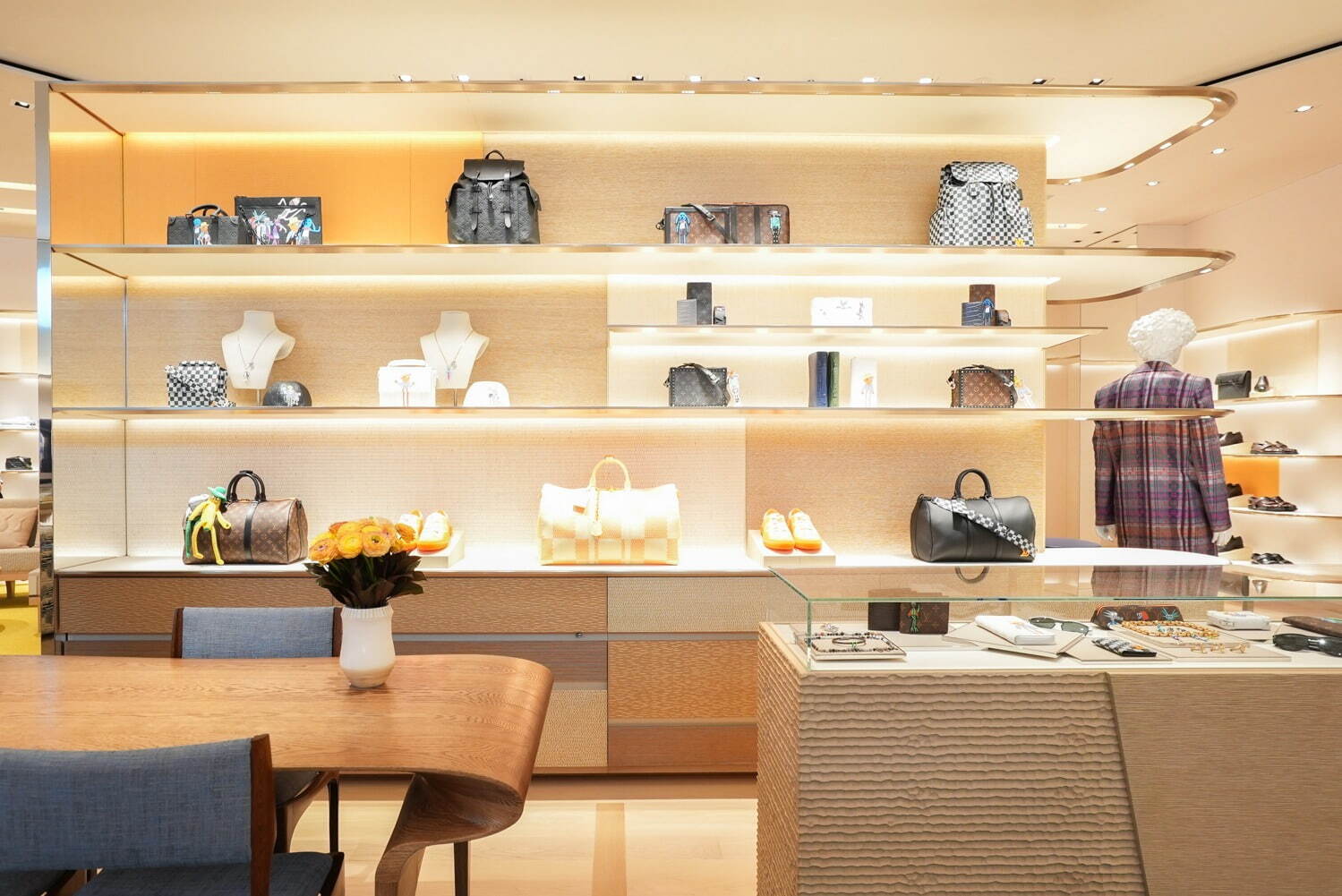 Louis Vuitton has opened a swanky new café in Ginza