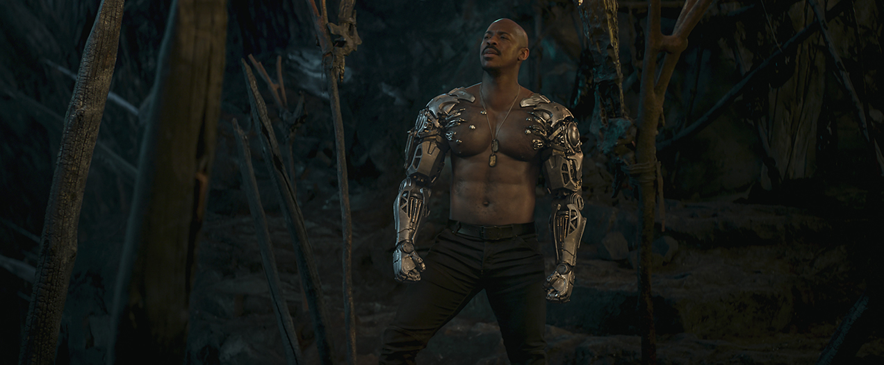 MEHCAD BROOKS as Major Jackson “Jax” Briggs in New Line Cinema’s action adventure “Mortal Kombat,” a Warner Bros. Pictures release.