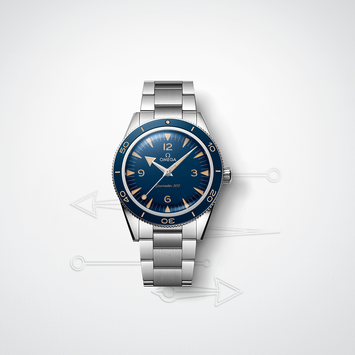 2021 OMEGA Seamaster 300 stainless steel