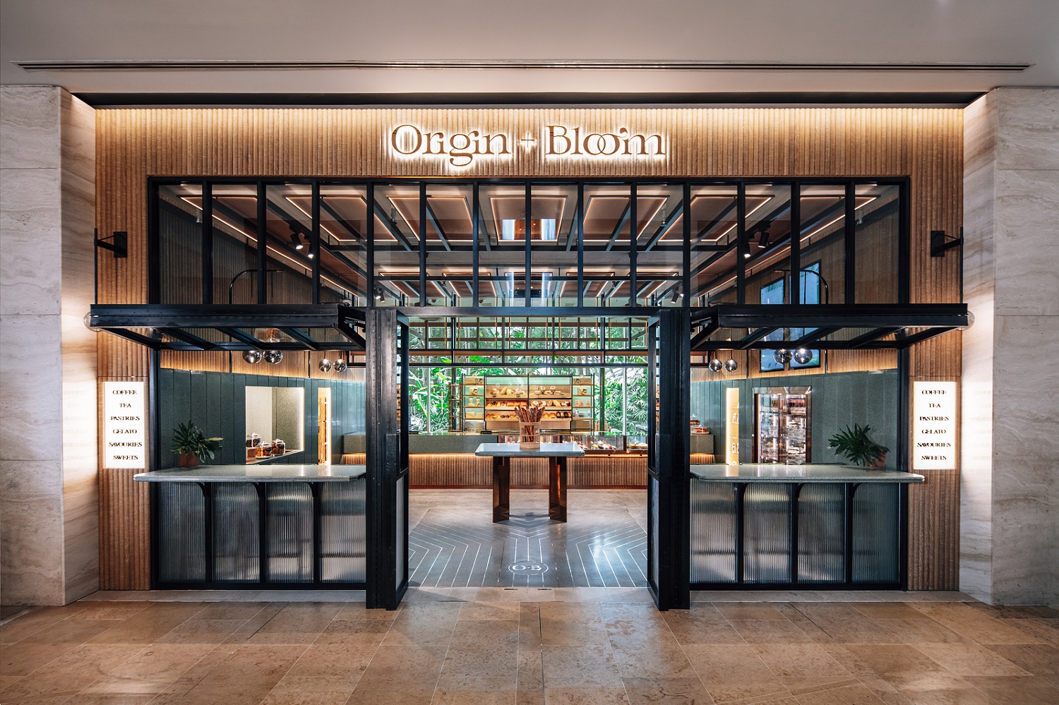 Origin + Bloom Interior (Marina Bay Sands)