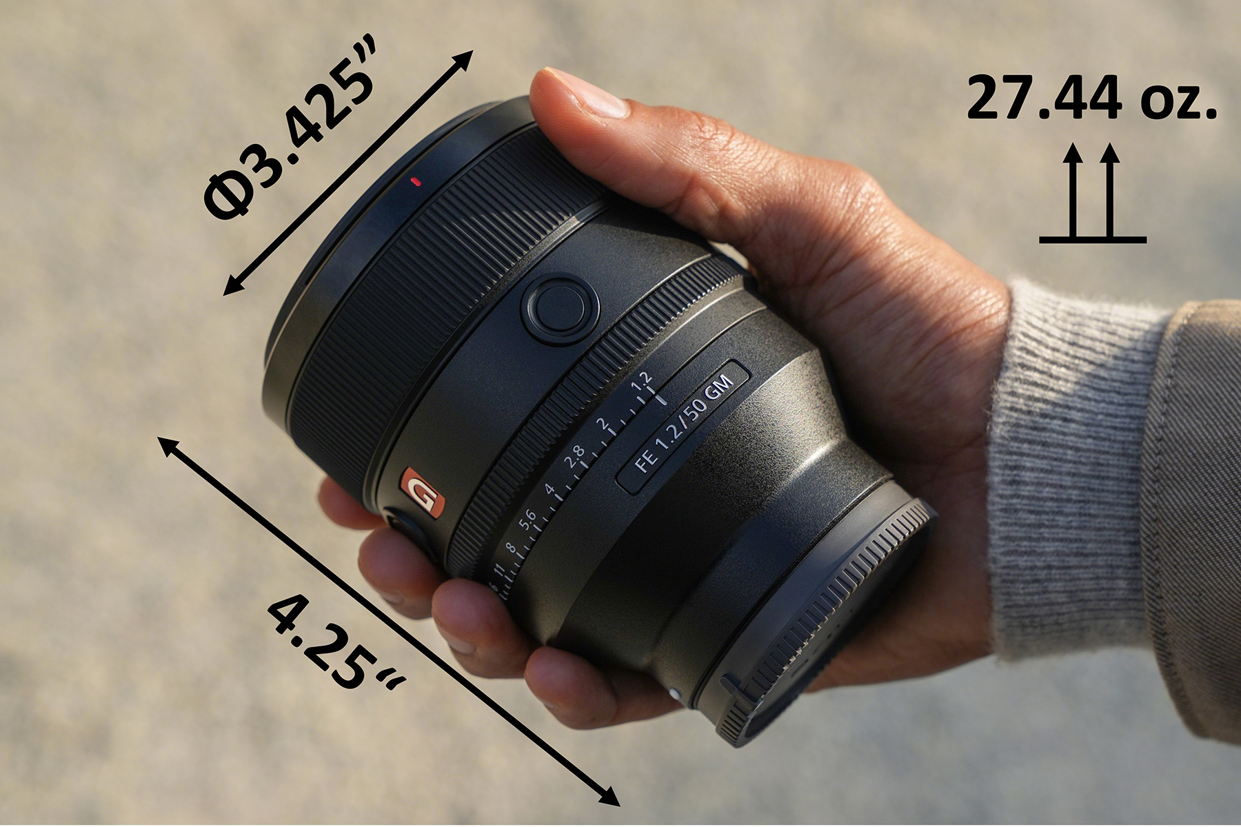 Sony FE 50mm F1.2 G Master Lens 