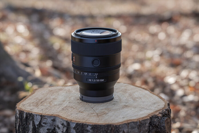 Sony FE 50mm F1.2 G Master Lens