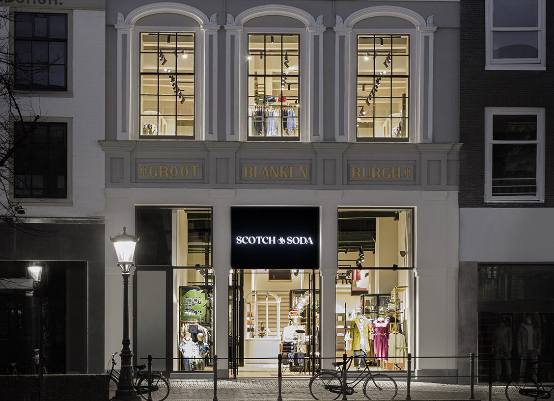 Scotch & Soda Utrecht Oudegracht Store (The Netherlands) Façade