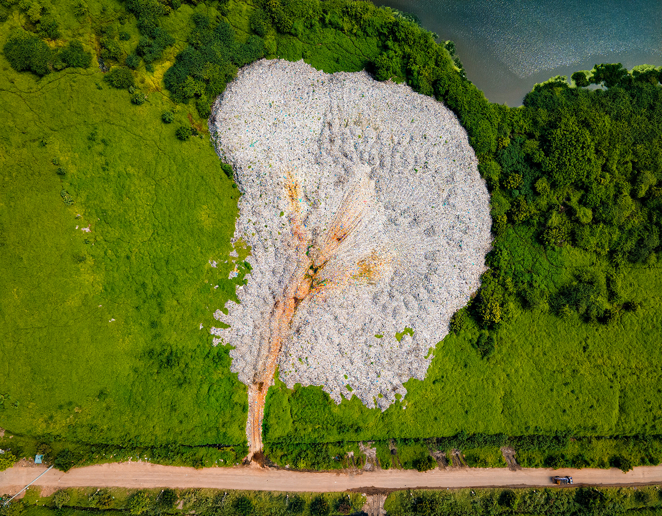SkyPixel 6th Anniversary Contest Nominated Entries -Boon to Bane! - The 300 acres of dump yard