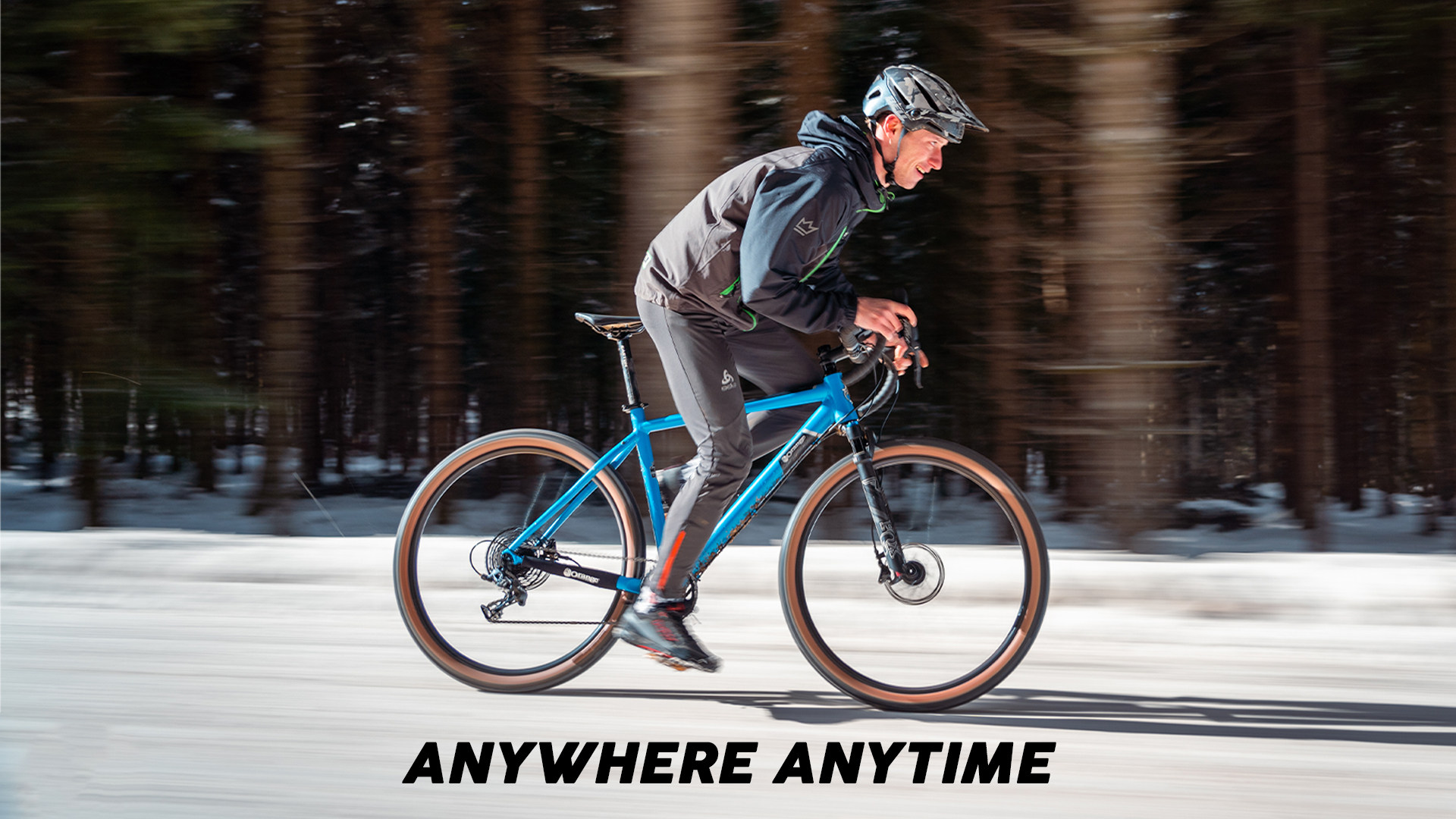 SkyPixel 6th Anniversary Contest Video Group First Prize Sport ANYWHERE ANYTIME Gravel Bike