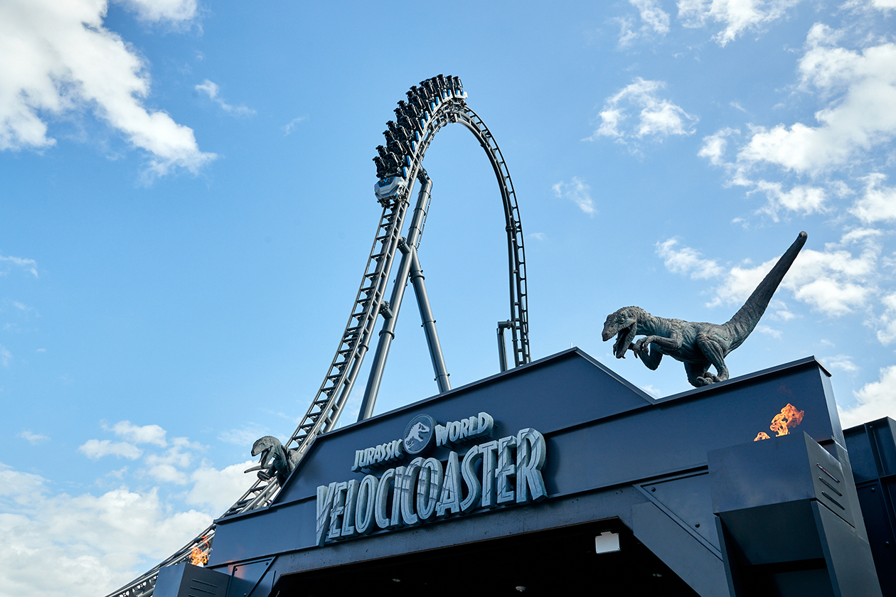 Jurassic World VelociCoaster at Universal Orlando