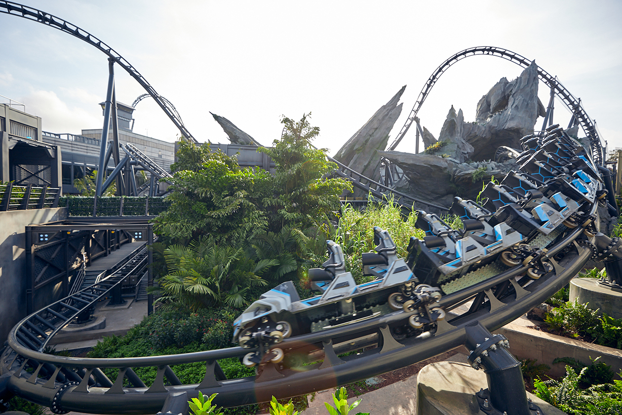 Jurassic World VelociCoaster at Universal Orlando