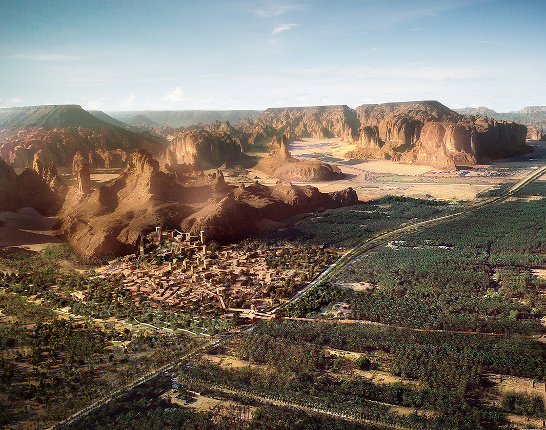 Dadan District, the Ancient Kingdoms of North Arabia is a physical continuation of AlUla Old Town. It is dominated by the main heritage site of Dadan, as well as the Umm Daraj mountain, another exceptional heritage site linked to the ancient Dadanite and Lihyanite Kingdoms.