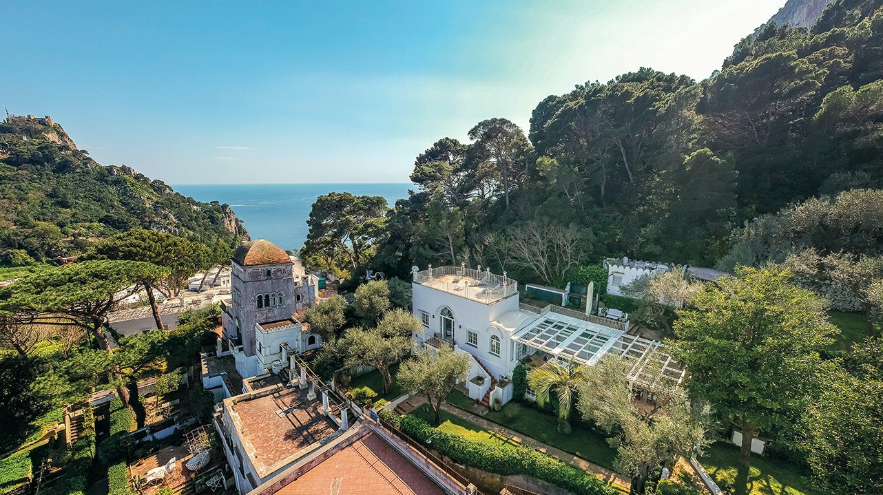 Villa De Sica in Capri, Italy