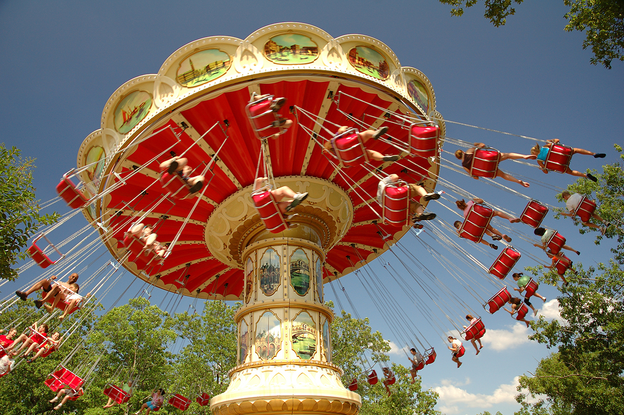 Silver Dollar City Rides Grand Expo Magnificent Wave Carousel