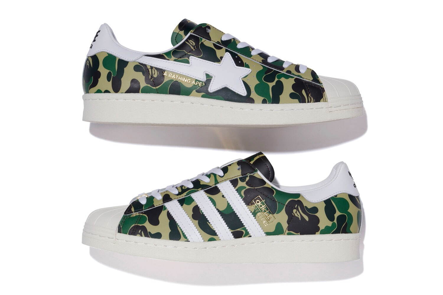 Adidas Originals x A Bathing Ape Superstar 80s