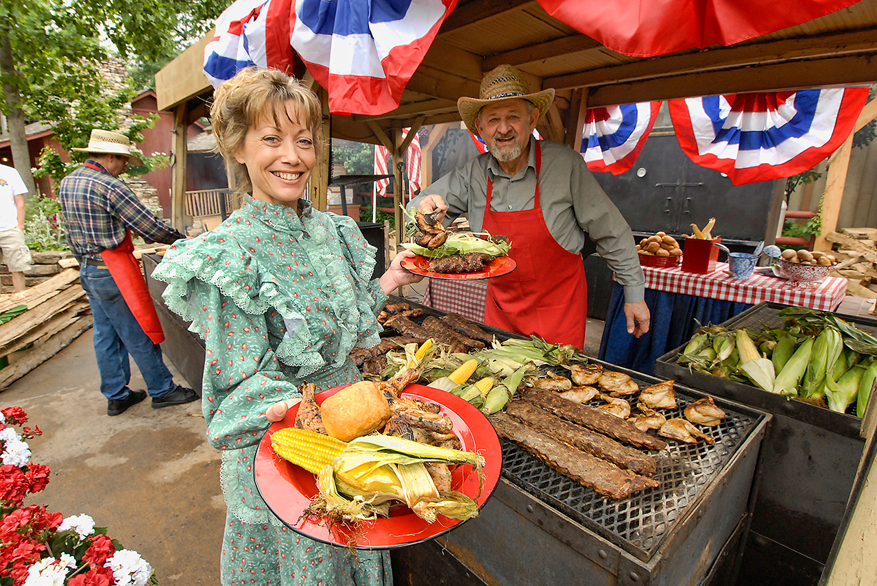 Silver Dollar City Bluegrass & BBQ grill