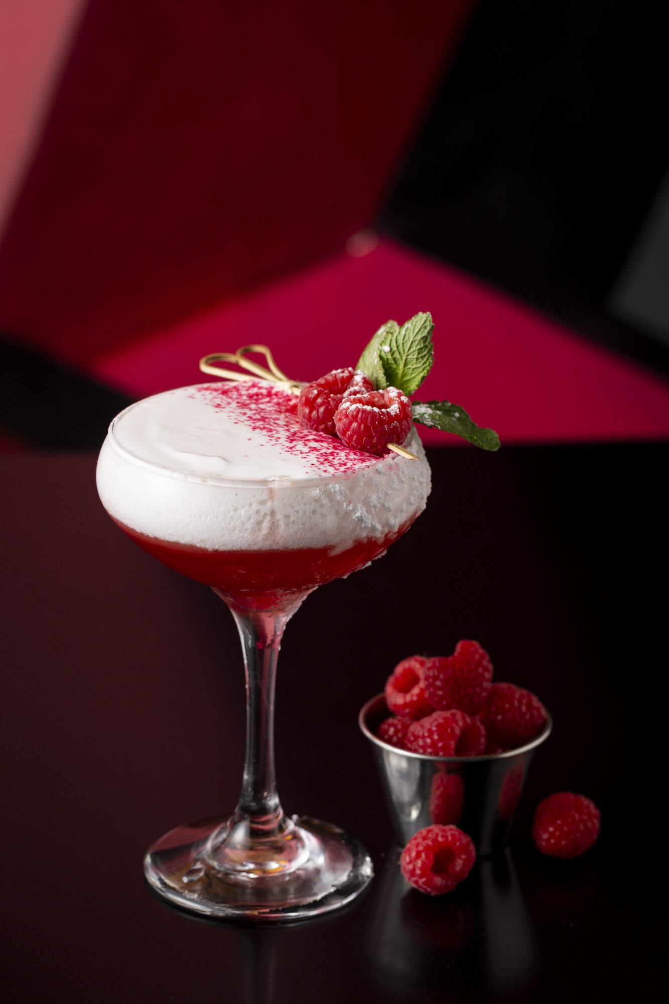 Black Tap Raspberry Vodka Macchiato