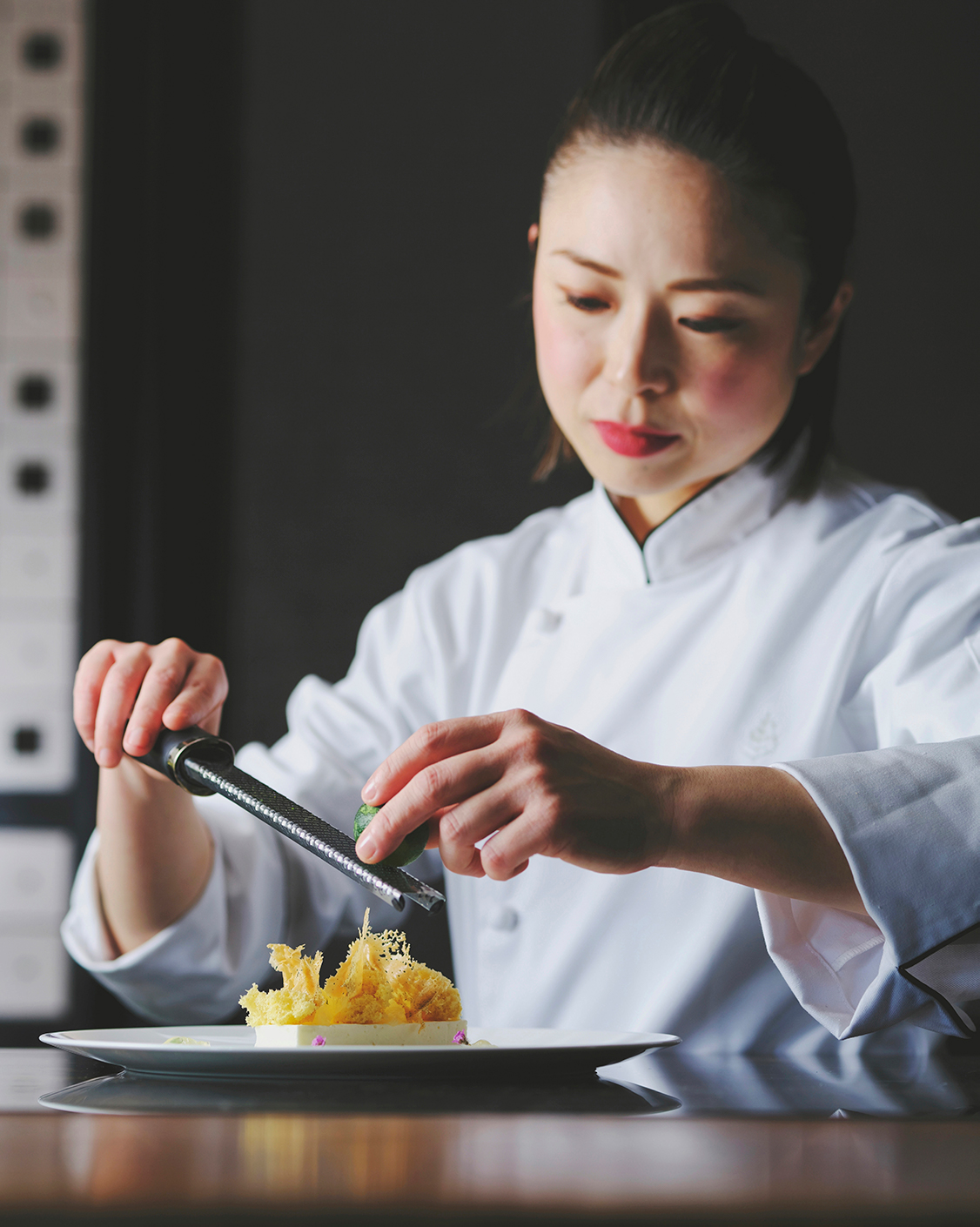 Chef Reiko Yokota at Four Seasons Hotel Kyoto