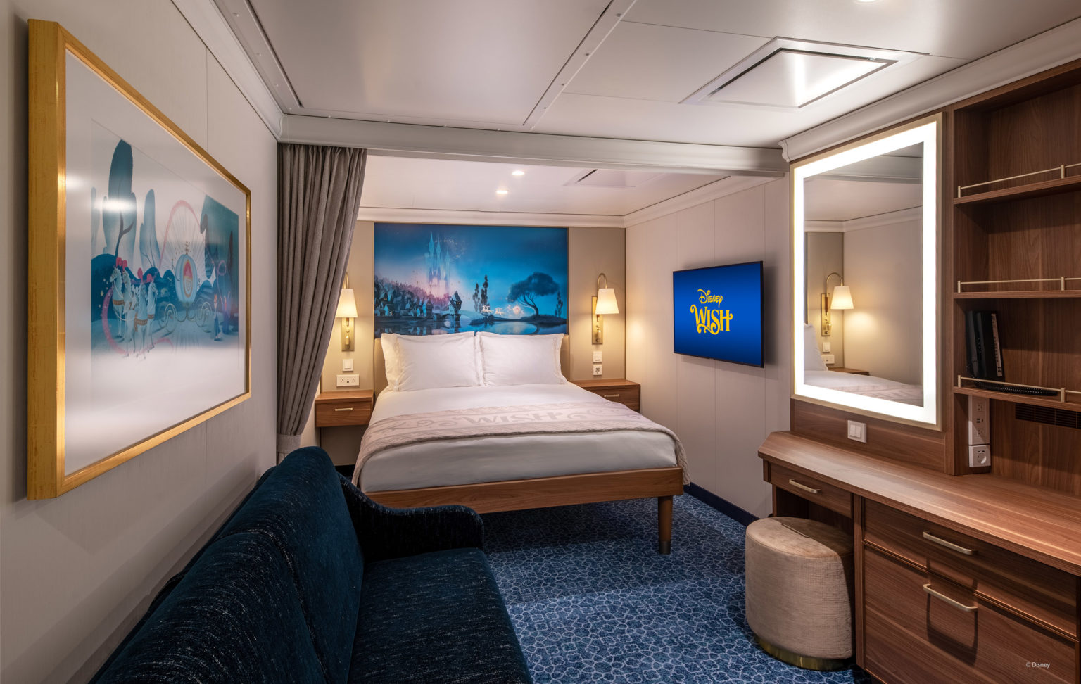 Disney Wish Staterooms Inside