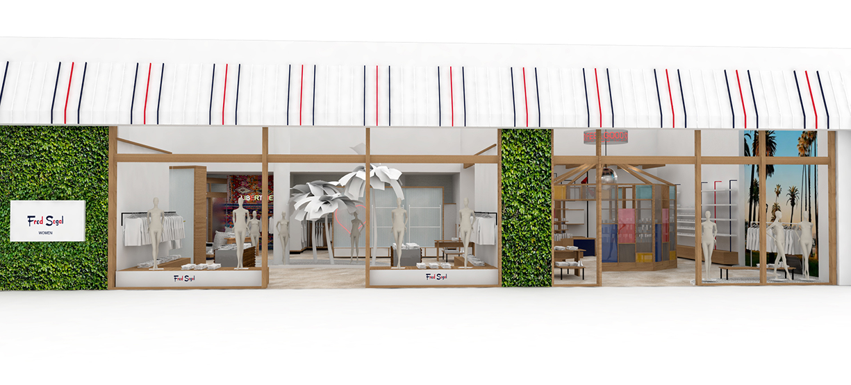 Resorts World Las Vegas Women's store Facade