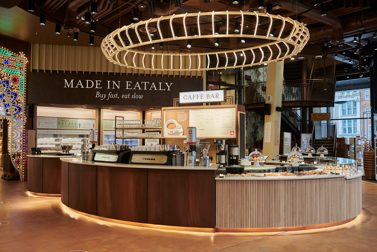 Gran Caffè illy is now open at Eataly London