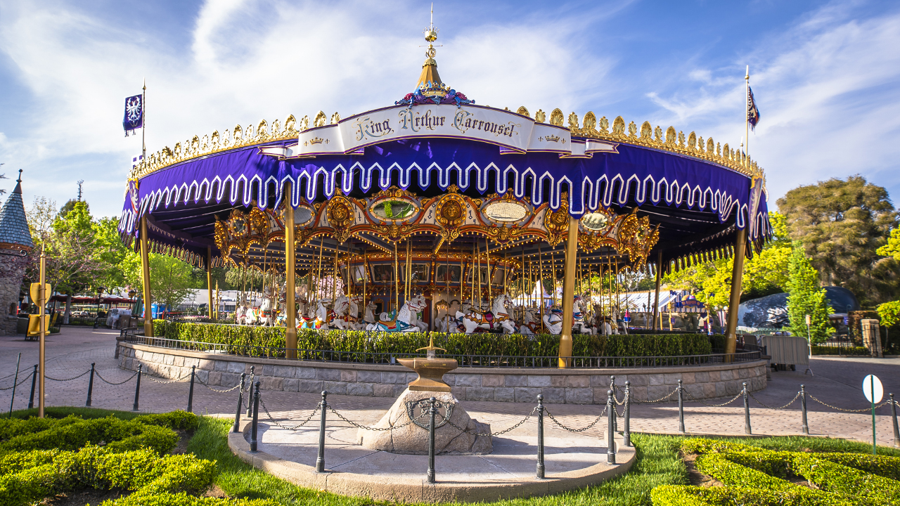 King Arthur Carousel at Disneyland Park 