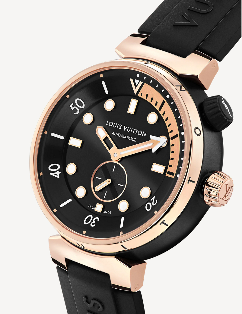 Louis Vuitton Street Diver in Black Blaze