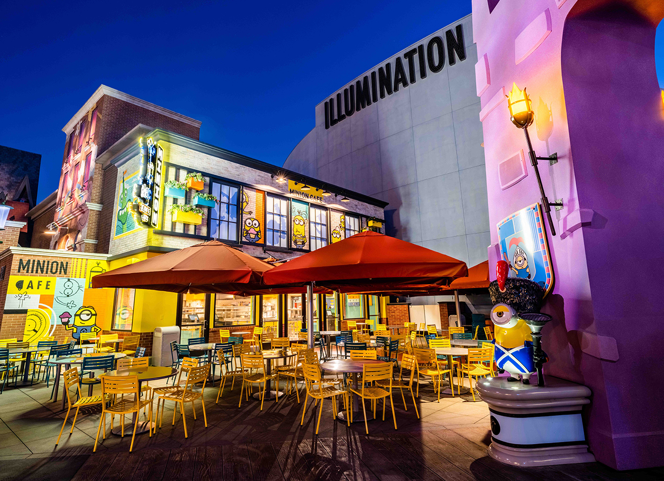Minion Cafe at Universal Studios Hollywood