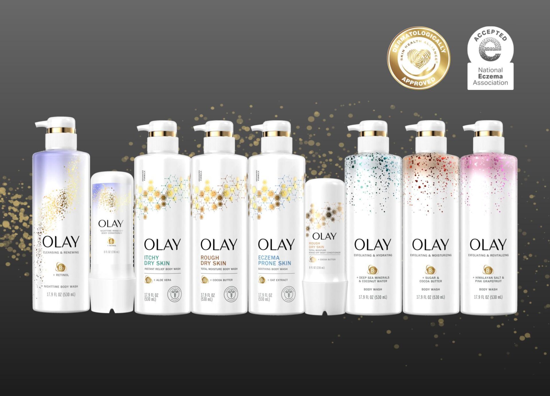 Olay Body is introducing three new Premium Body Care Collections