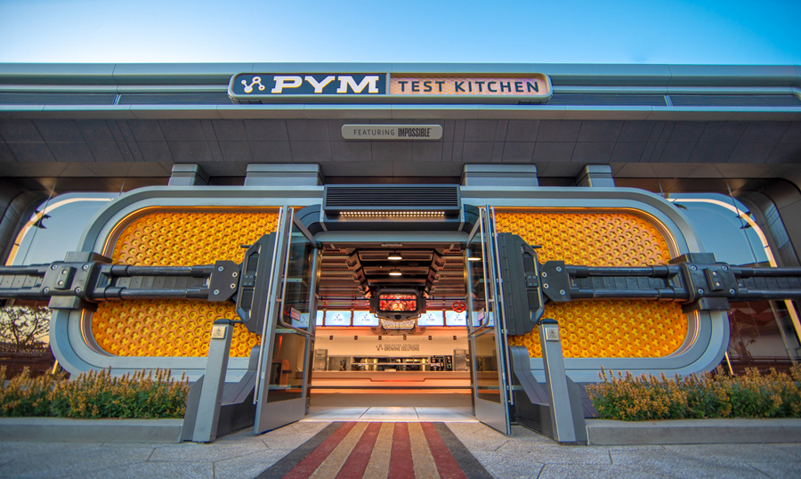 Pym Test Kitchen at Avengers Campus inside Disney California Adventure Park