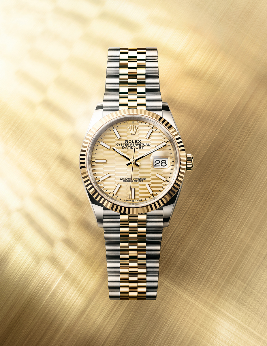 2021 Rolex Oyster Perpetual Datejust 36 - Yellow Rolesor