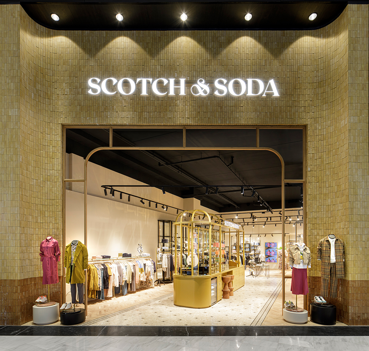 Scotch & Soda store in Westfield Mall of the Netherlands in Leidschendam