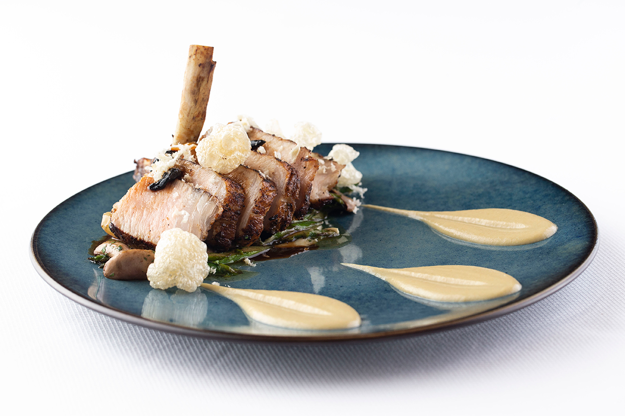 Spago Iberico Pork Chop