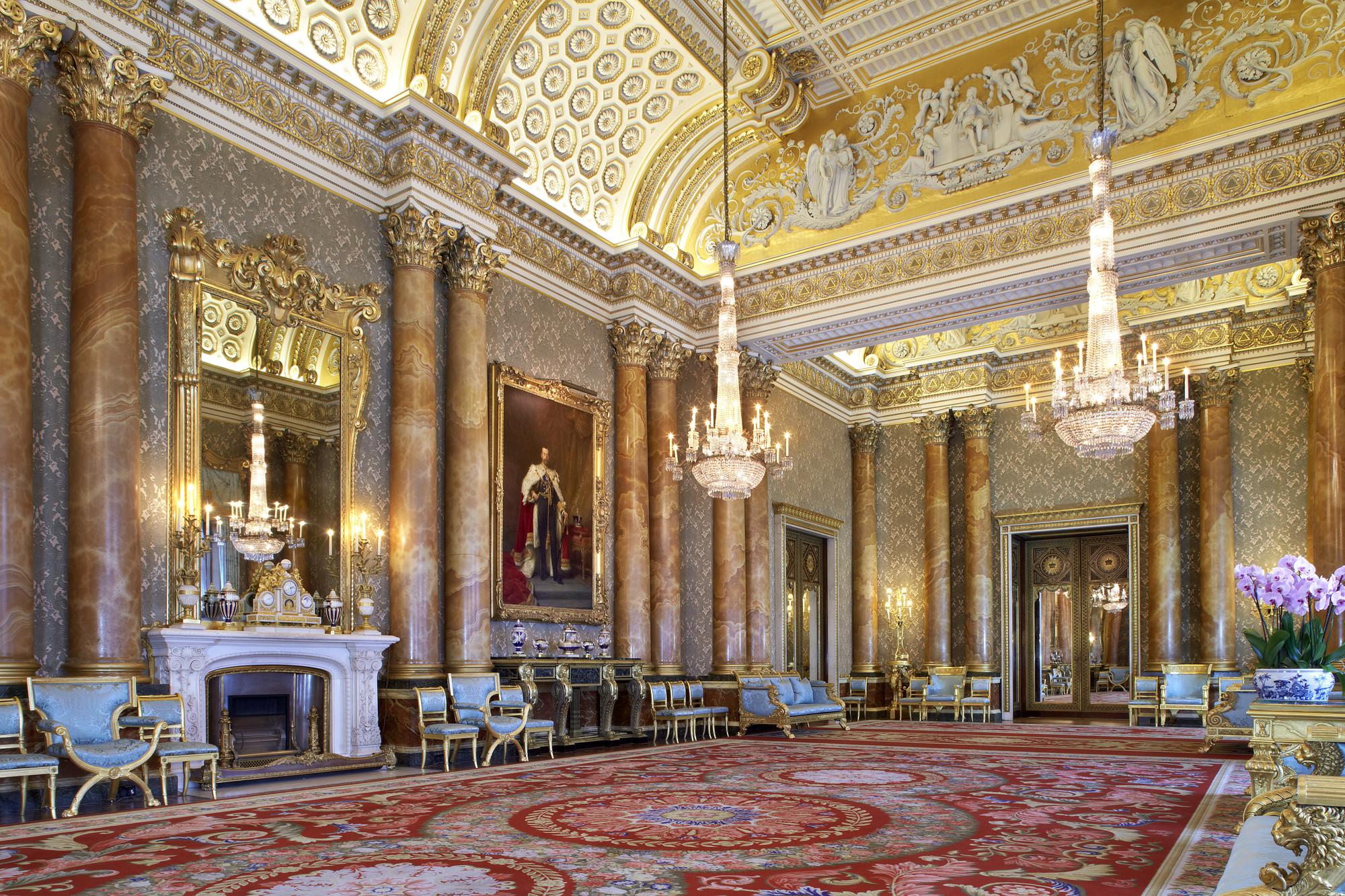 The Blue Drawing Room at Buckingham Palace (Photo credit: Royal Collection Trust / © Her Majesty Queen Elizabeth II 2021. Photographer: Peter Smith)