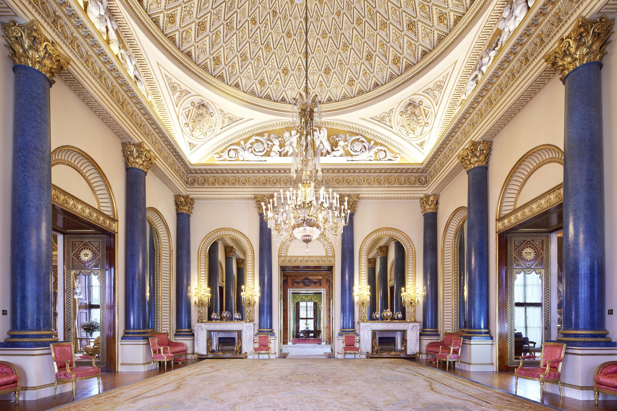 The Music Room at Buckingham Palace