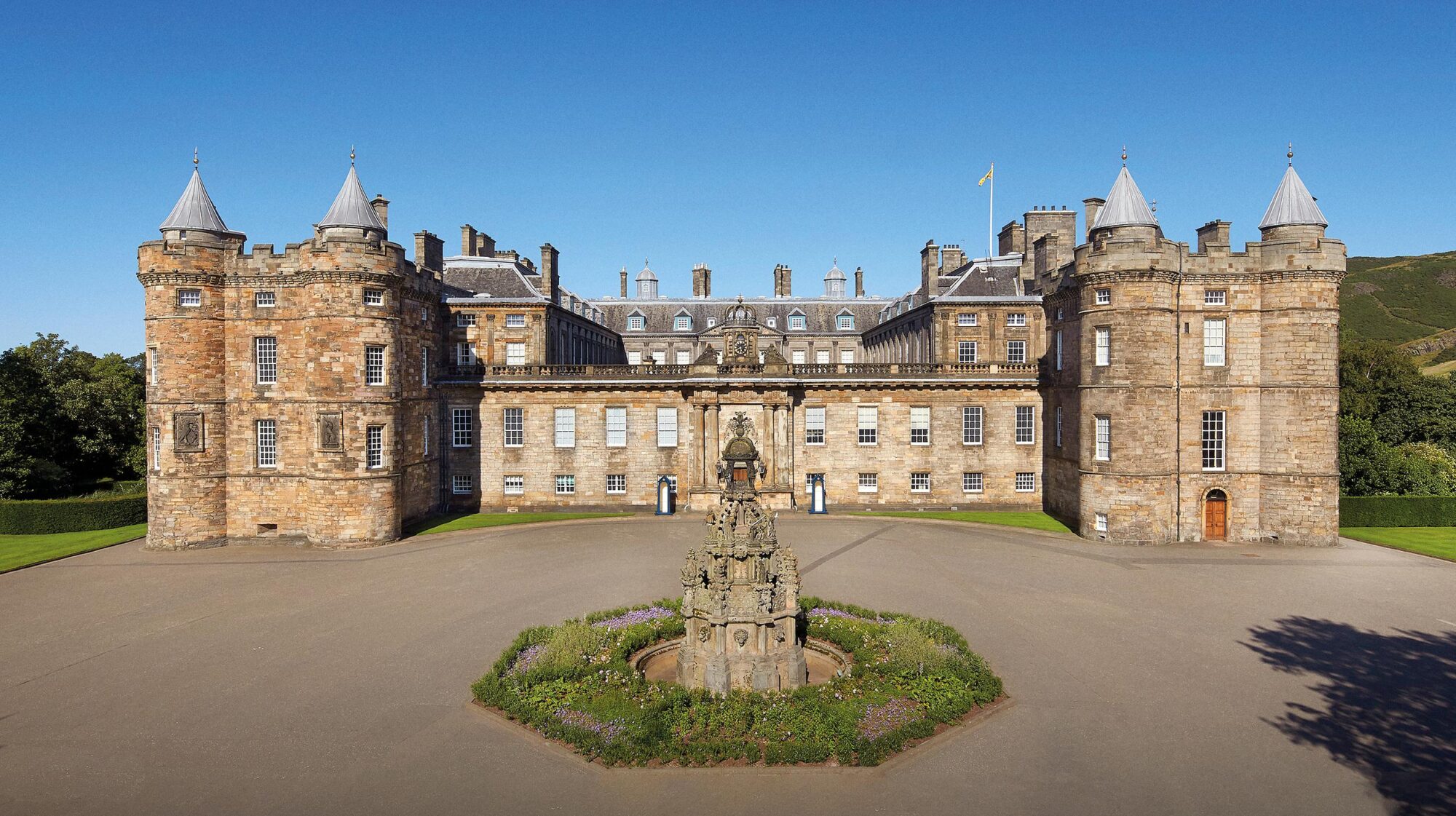 The Palace of Holyroodhouse in Edinburgh will welcome visitors from Monday, 26 April. (Photo credit: Royal Collection Trust / © Her Majesty Queen Elizabeth II 2021)