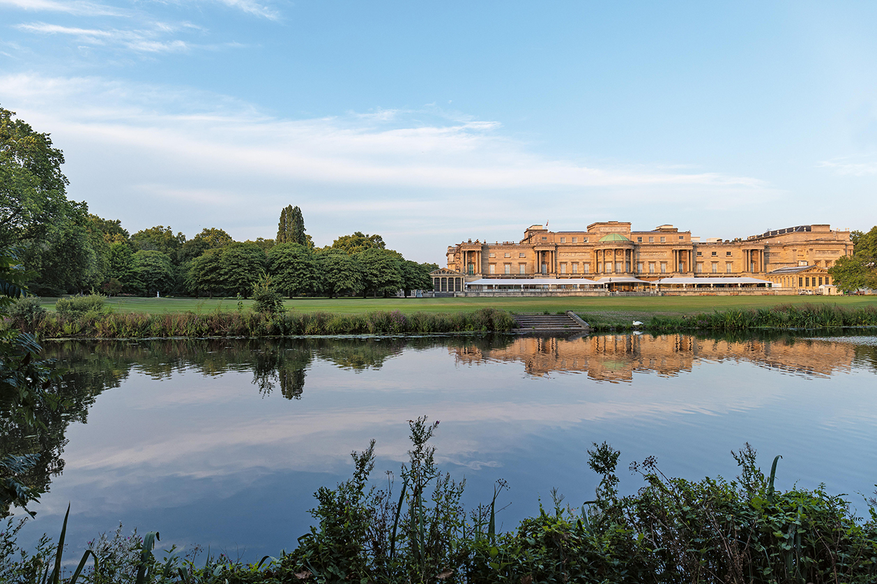 The garden at Buckingham Palace in summer (Photo credit: Royal Collection Trust/© Her Majesty Queen Elizabeth II 2021. Photographer: John Campbell)