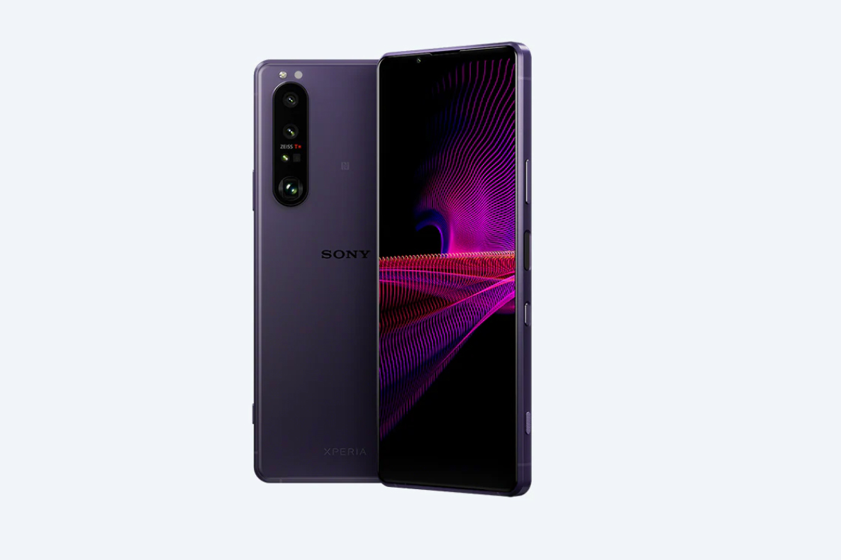 Sony Xperia 1 III in Frost Purple