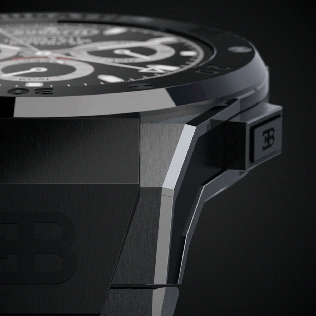 VIITA x Bugatti Smartwatch - Bugatti Ceramique Edition One