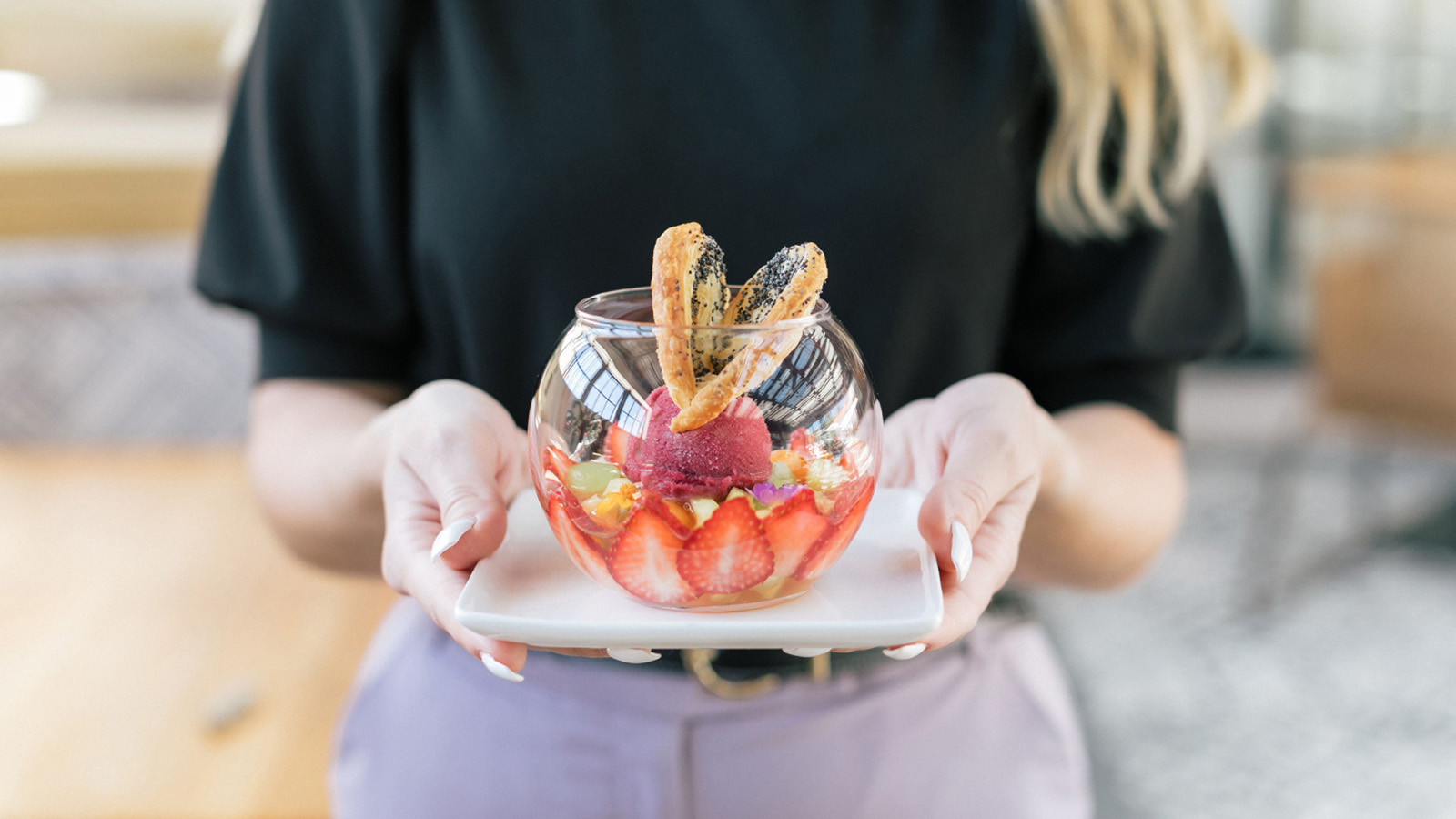 Butterfly Nectar at Seasons Restaurant at Four Seasons Residence Club Aviara in Carlsbad