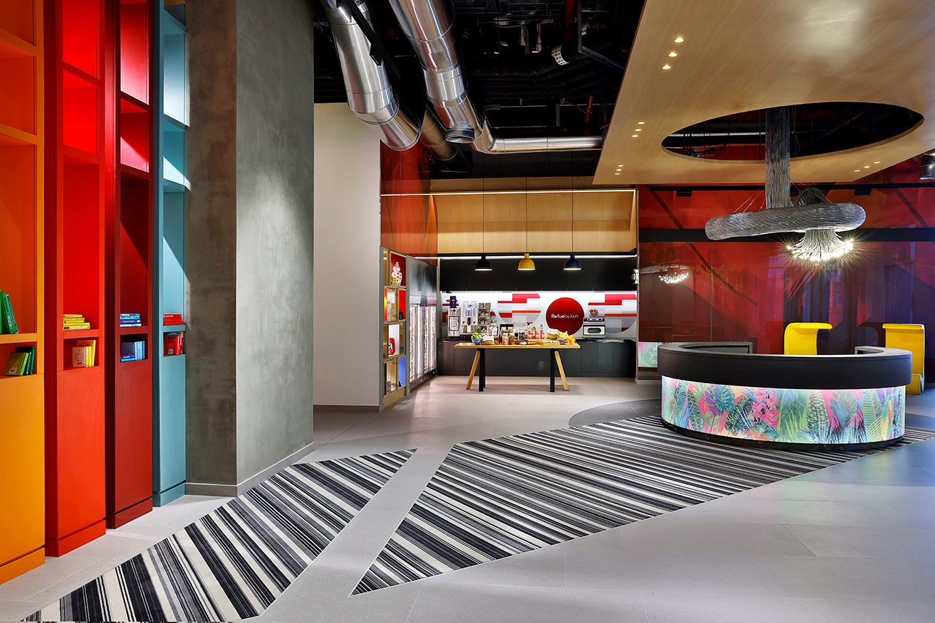 Aloft Al Mina Lobby