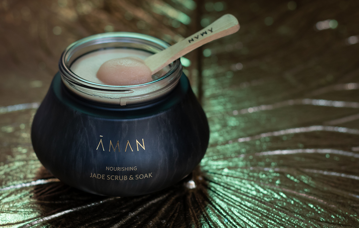 Aman Nourishing Jade Scrub and Soak (Photo:Julie Nguyen/SNAP TASTE®)