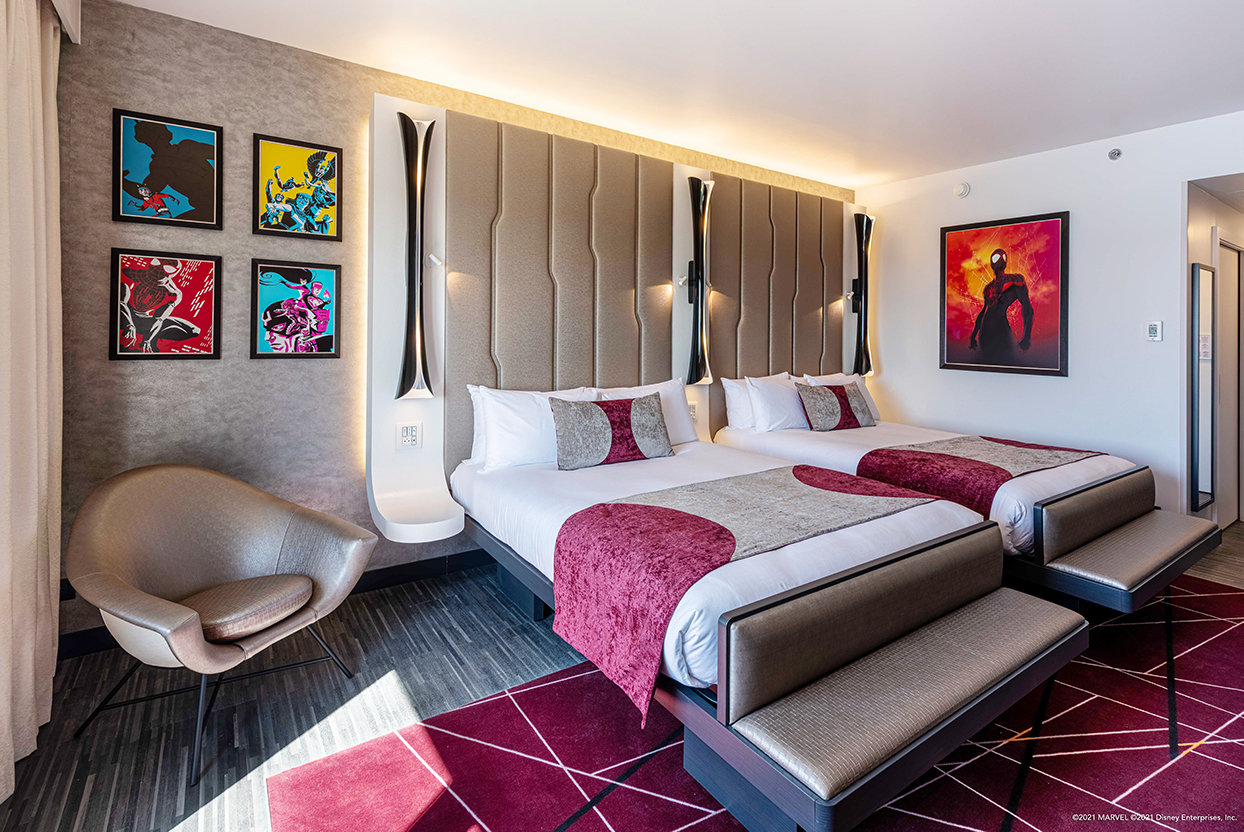 Executive Room at Disney's Hotel New York - The Art of Marvel