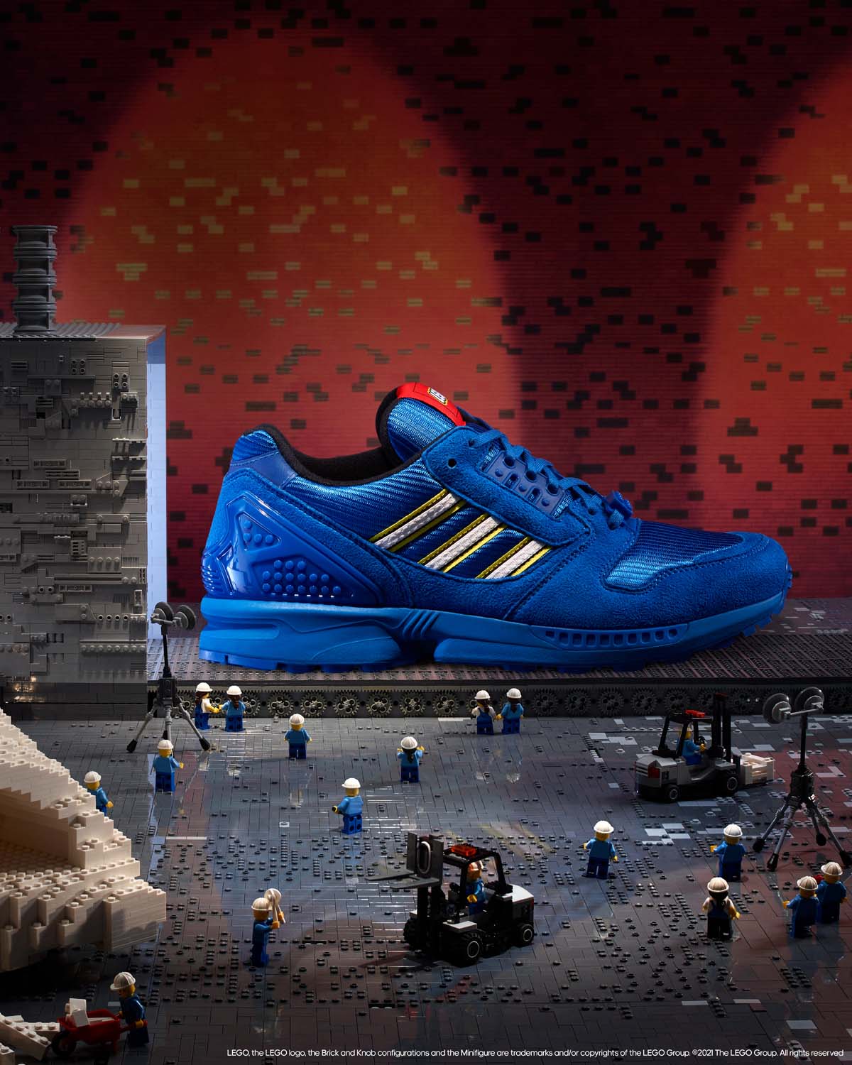 Adidas Originals x LEGO ZX 8000 ‘Bricks’ collection