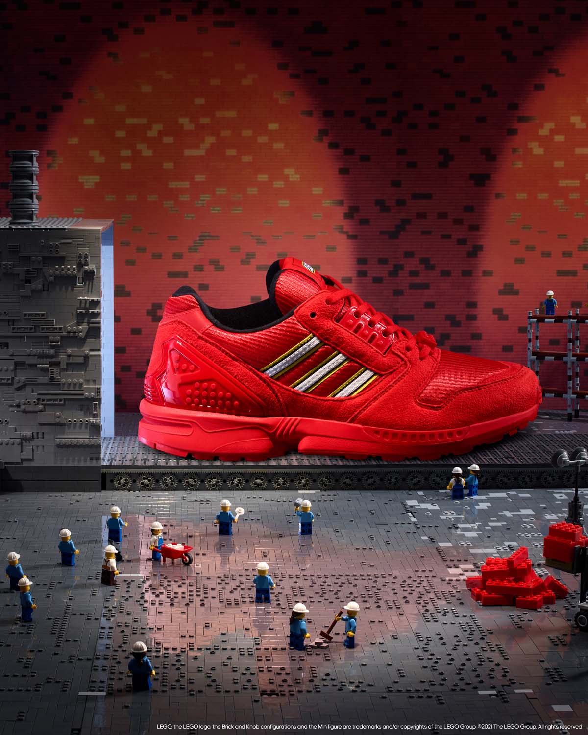 Adidas Originals x LEGO ZX 8000 ‘Bricks’ collection